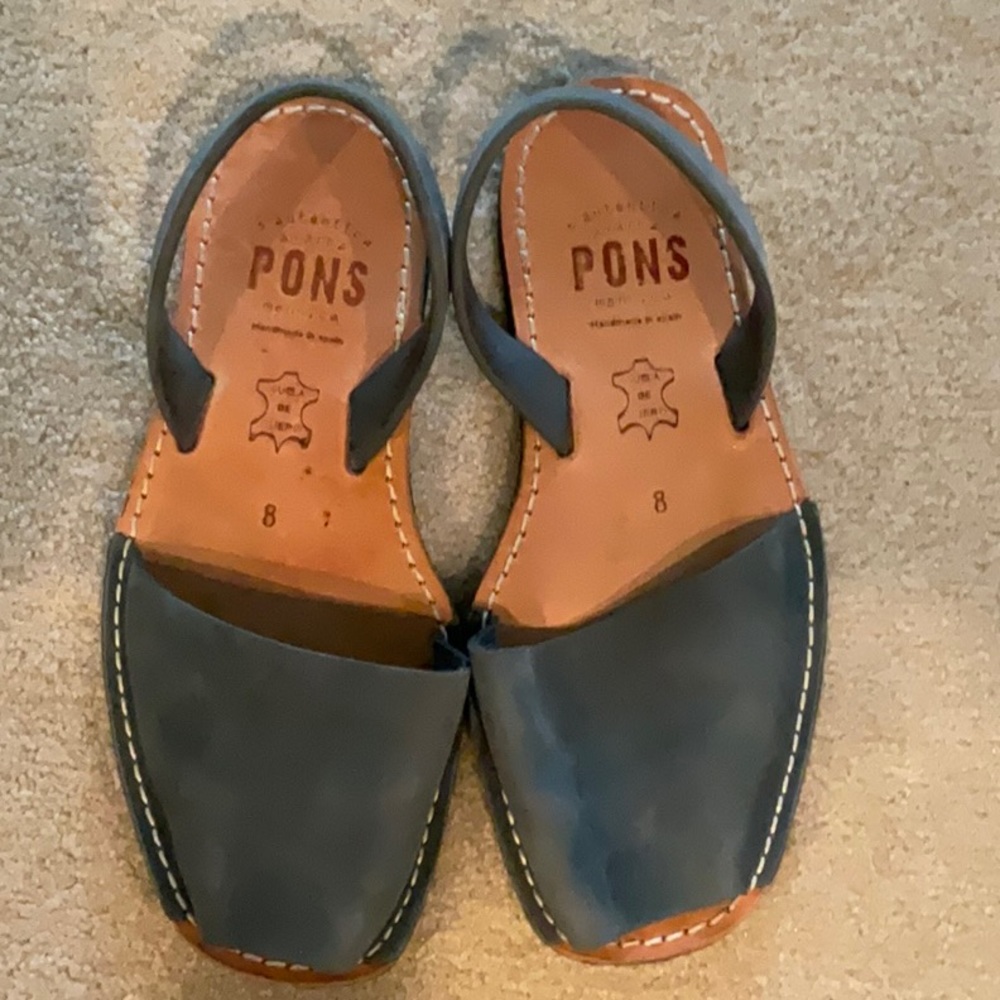 Blue Sandals